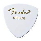 Fender 346 Shape Classic Celluloid Picks, White, Medium, 72 Pack