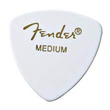 Fender 346 Shape Classic Celluloid Picks, White, Meidum - 12 Pack