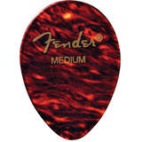 Fender 354 Shape Classic Celluloid Picks, Shell, Thin - 12 Pack
