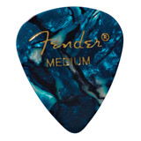 Fender 351 Shape Premium Picks, Ocean Turquoise, Medium, 144 Pack