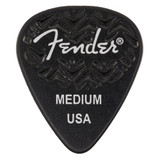 Fender Wavelength Picks, 351 Medium - Black, 6 Pack