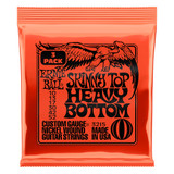 Ernie Ball Skinny Top Heavy Bottom Slinky Nickel Wound Guitar Strings, 10-52, 3 Pack