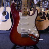 Fender Mexican Standard Stratocaster Plus Top - Aged Cherry Burst - 2nd Hand