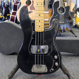 Fender 1981 Precision Bass - Black w/ Hard Case - 2nd Hand