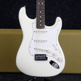 Fender Jeff Beck Stratocaster - Olympic White w/ Hard Case - 2nd Hand