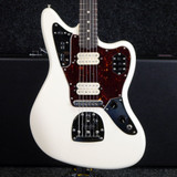Fender Classic Player Jaguar, HH - Olympic White w/ Case - 2nd Hand