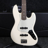 Fender American Professional Jazz Bass - White w/Hard Case - 2nd Hand