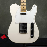Fender Mexican Standard Telecaster - White w/Gig Bag - 2nd Hand