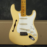 Fender Eric Johnson Thinline Stratocaster - Vintage White w/Hard Case - 2nd Hand