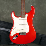 Fender Highway One Stratocaster - RW - Left Handed - Cardinal Red w/Gig Bag - 2nd Hand