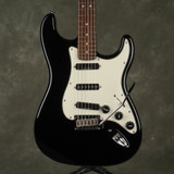 Squier Deluxe Hot Rails Stratocaster - Black - 2nd Hand