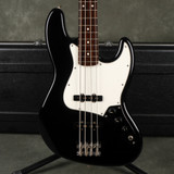 Fender Mexican Jazz Bass Guitar - Black w/Hard Case - 2nd Hand
