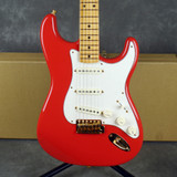 Fender Ltd Ed FSR Tribute Stratocaster - Fiesta Red w/Hard Case - 2nd Hand