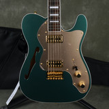 Fender MIJ Super Deluxe Thinline Telecaster - Sherwood Green w/Bag - 2nd Hand