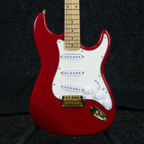 Squier Standard Stratocaster - Red with Gold Hardware w/ Bag - 2nd Hand