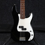 Squier Affinity Series Precision Bass - Black w/ Gig Bag - 2nd Hand