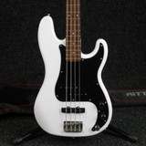 Squier Affinity Precision Bass PJ - RW - Olympic White w/ Gig Bag - 2nd Hand