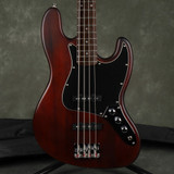 Squier Standard Jazz Bass - Walnut Satin w/Gig Bag - 2nd Hand