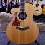 Taylor 114ce - Left Handed Electro-Acoustic Guitar w/ Gig Bag - 2nd Hand