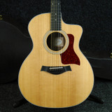 Taylor 214ce DLX Rosewood Electro-Acoustic - Natural w/Hard Case - 2nd Hand