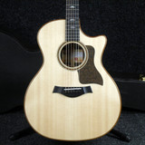 Taylor 714ce V-Class Electro-Acoustic Guitar - Natural w/Hard Case - 2nd Hand