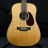 Martin USA DM12 Acoustic 12-String, K&K Pickup w/Hard Case - 2nd Hand