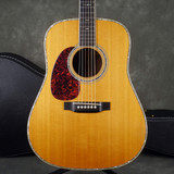 Martin D41 Special Acoustic Guitar, Left Hand - Natural w/Hard Case - 2nd Hand