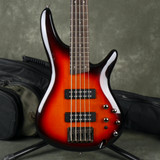 Ibanez SR375E 5-String Bass Guitar - Sunburst w/Gig Bag - 2nd Hand