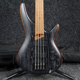 Ibanez SR670 Bass - Silver Wave Black w/Gig Bag - 2nd Hand
