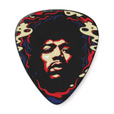 Jim Dunlop JHP15HV Jimi Hendrix 69 Psych Series Star Haze Guitar Pick, 6 Pack