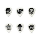 Jim Dunlop BL113P Frank Kozik Assortment 2 Guitar Pick, 1.00mm, 6 Pack