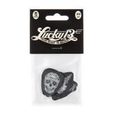 Jim Dunlop L13CP Lucky 13 Assortment 2 Guitar Pick, .73mm, 6 Pack