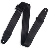 Levy's Classics Series Seatbelt 2" Guitar Strap - Black