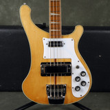 Rickenbacker 1977 4001 Bass - Checkerboard Blonde w/Hard Case - 2nd Hand