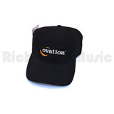 Ovation Logo A-FLEX Hat - Black - S/M