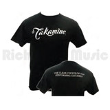 Takamine Logo T-Shirt - Black - M
