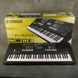 Yamaha PSR E423 Keyboard w/Box & PSU - 2nd Hand