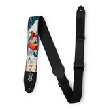 Levy's Right Height Sublimation Print 2" Guitar Strap - Koi