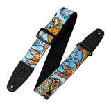 Levy's Graphic Waves Series Guitar Strap - Koi