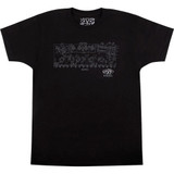 EVH Schematic T-Shirt, Black - Medium