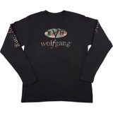 EVH Wolfgang Camo Long Sleev T-Shirt, Black - Small