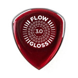 Jim Dunlop 550P Flow Gloss Guitar Pick, 3.00mm, 12 Pack