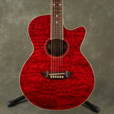 Washburn EA18TR Electro-Acoustic Guitar - Red - 2nd Hand