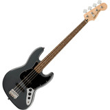 Squier Affinity Series Jazz Bass - LRL - Charcoal Frost Metallic
