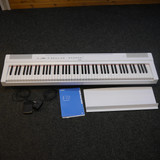 Yamaha P-125 Keyboard w/Music Rest, Sustain Pedal & PSU - 2nd Hand