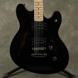 Squier Affinity Starcaster - Black - 2nd Hand
