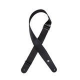 Daddario 25HYB00 Hybrid Guitar Strap, Black