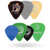 Daddario 1XVP4-5 Guitar Pick Variety Pack, Medium Gauge, 7-Pack