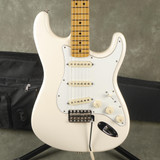 Fender Jimi Hendrix Stratocaster - White w/Gig Bag - 2nd Hand