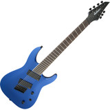 Jackson X Series Soloist Arch Top SLAT7 MS - IL - Metallic Blue